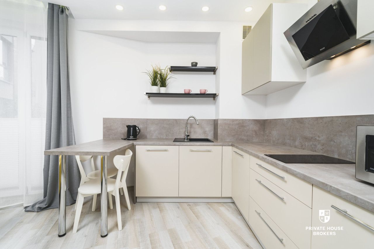 Mieszkanie typu studio z tarasem w nowoczesnym apartamentowcu - Stare Podgórze - Mieszkanie - Wynajem - Kraków, Podgórze