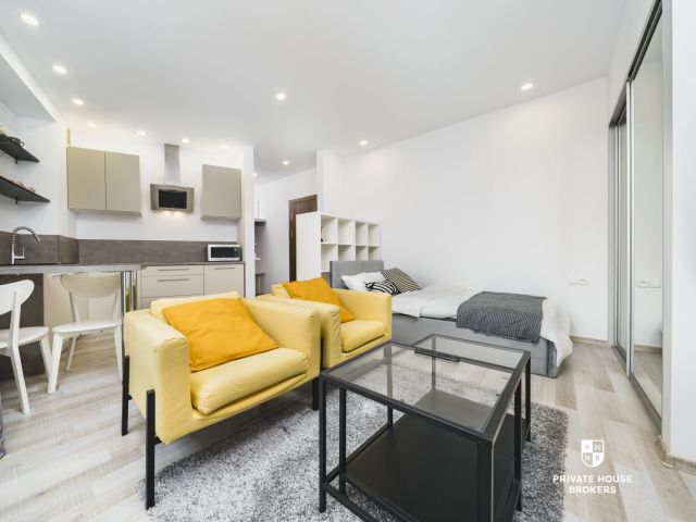 Mieszkanie typu studio z tarasem w nowoczesnym apartamentowcu - Stare Podgórze - Mieszkanie - Wynajem - Kraków, Podgórze