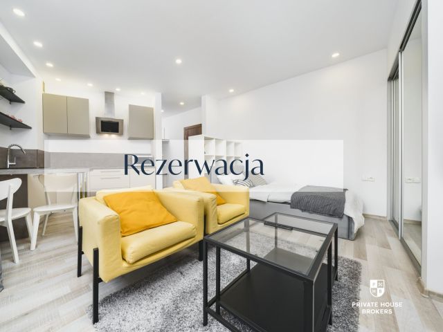 Mieszkanie typu studio z tarasem w nowoczesnym apartamentowcu - Stare Podgórze - Mieszkanie - Wynajem - Kraków, Podgórze