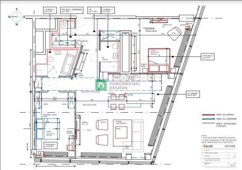 Złota 44 ! >40floor ! 142m2 ! - Apartment - Rent - Warszawa, Śródmieście