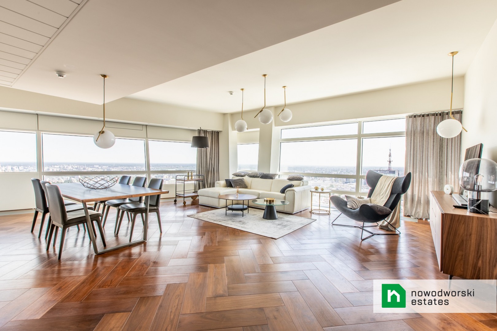 Złota 44 ! >40floor ! 142m2 ! - Apartment - Rent - Warszawa, Śródmieście