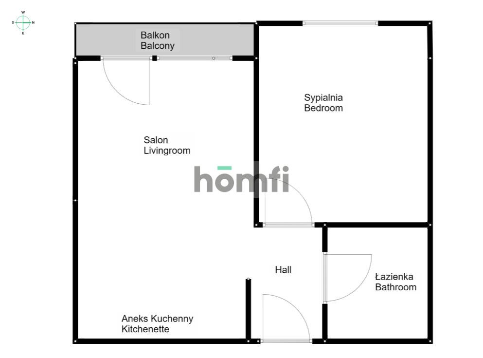 2 pokojowe mieszkanie ul Tęczowa - Mieszkanie - Wynajem - Wrocław, Stare Miasto