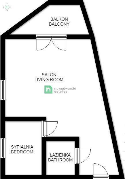 2 Pokojowe mieszkanie Shell, Motorola, HSBC - Mieszkanie - Wynajem - Kraków, Podgórze / Dębniki