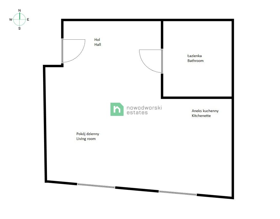 Nowa kawalerka w inwestycji Soft Lofty Legnicka - Mieszkanie - Wynajem - Wrocław, Fabryczna / Popowice