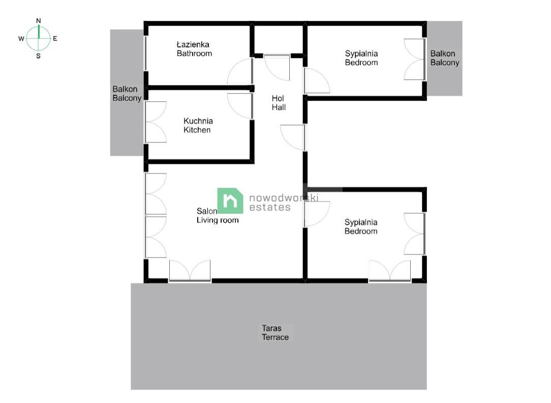 Penthouse 100 sqm with terrace 80 sqm - Apartment - Rent - Wrocław, Stare Miasto