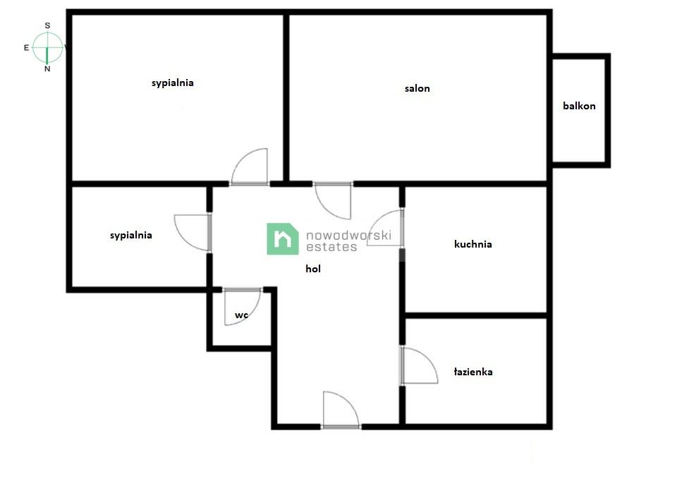 Przestronne mieszkanie w dobrej lokalizacji Gdańsk - Mieszkanie - Wynajem - Gdańsk, Niedźwiednik