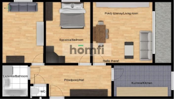 Mieszkanie 3 pokojowe, Zabrze Maciejów - Mieszkanie - Wynajem - Zabrze, Kotarbińskiego