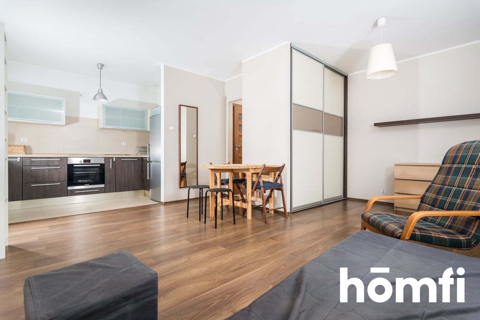 The flat at Pychowicka St., 38 m2 - Apartment - Rent - Kraków, Ruczaj