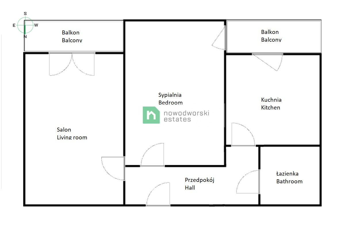 Rozkładowe 2 pokojowe mieszkanie - Pixel House - ul. Legnicka - Mieszkanie - Wynajem - Wrocław, Fabryczna / Popowice