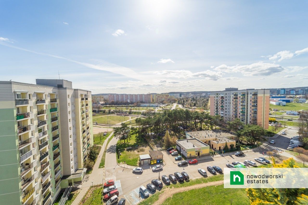 Nowodworski Estates ma przyjemność zaprezentować stylowe 3-pok. mieszkanie na 10 piętrze z widokiem na panoramę miasta - Mieszkanie - Wynajem - Gdańsk, Przymorze