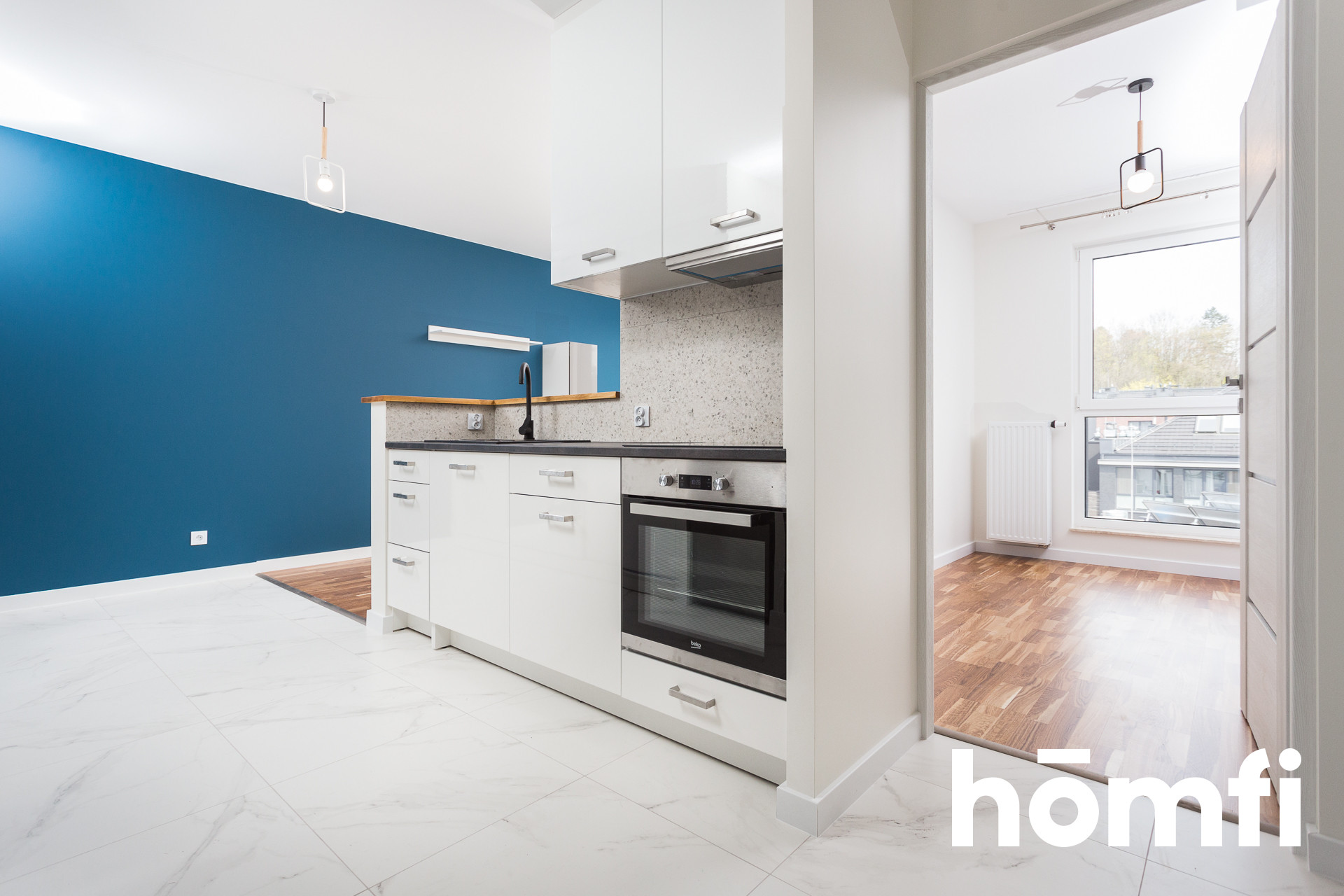 2 rooms | Garage | Near Rondo Matecznego - Apartment - Rent - Kraków, Podgórze