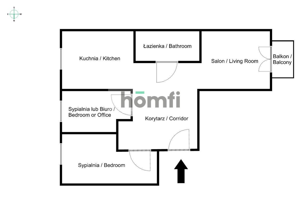 3 rooms | New construction | Garage & balcony - Apartment - Rent - Kraków, Krowodrza / Prądnik Biały