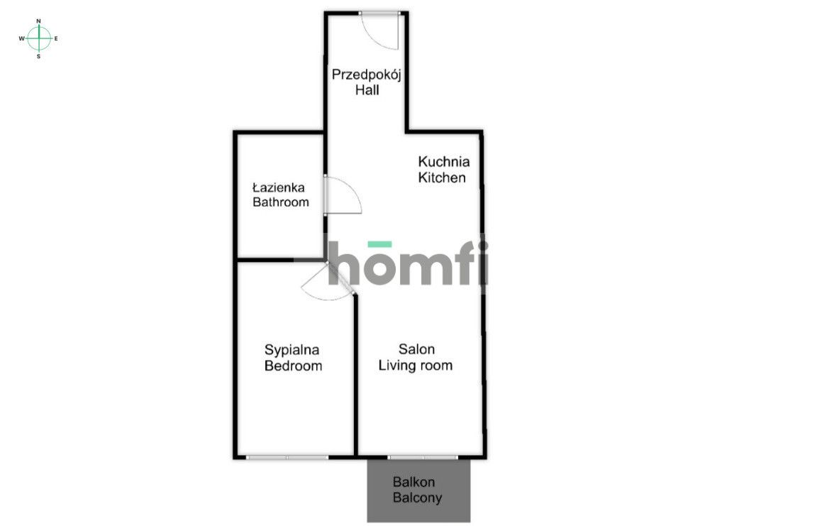 2 rooms | Bunscha Park | Garage | From January 1st - Квартира - Оренда - Kraków, Ruczaj