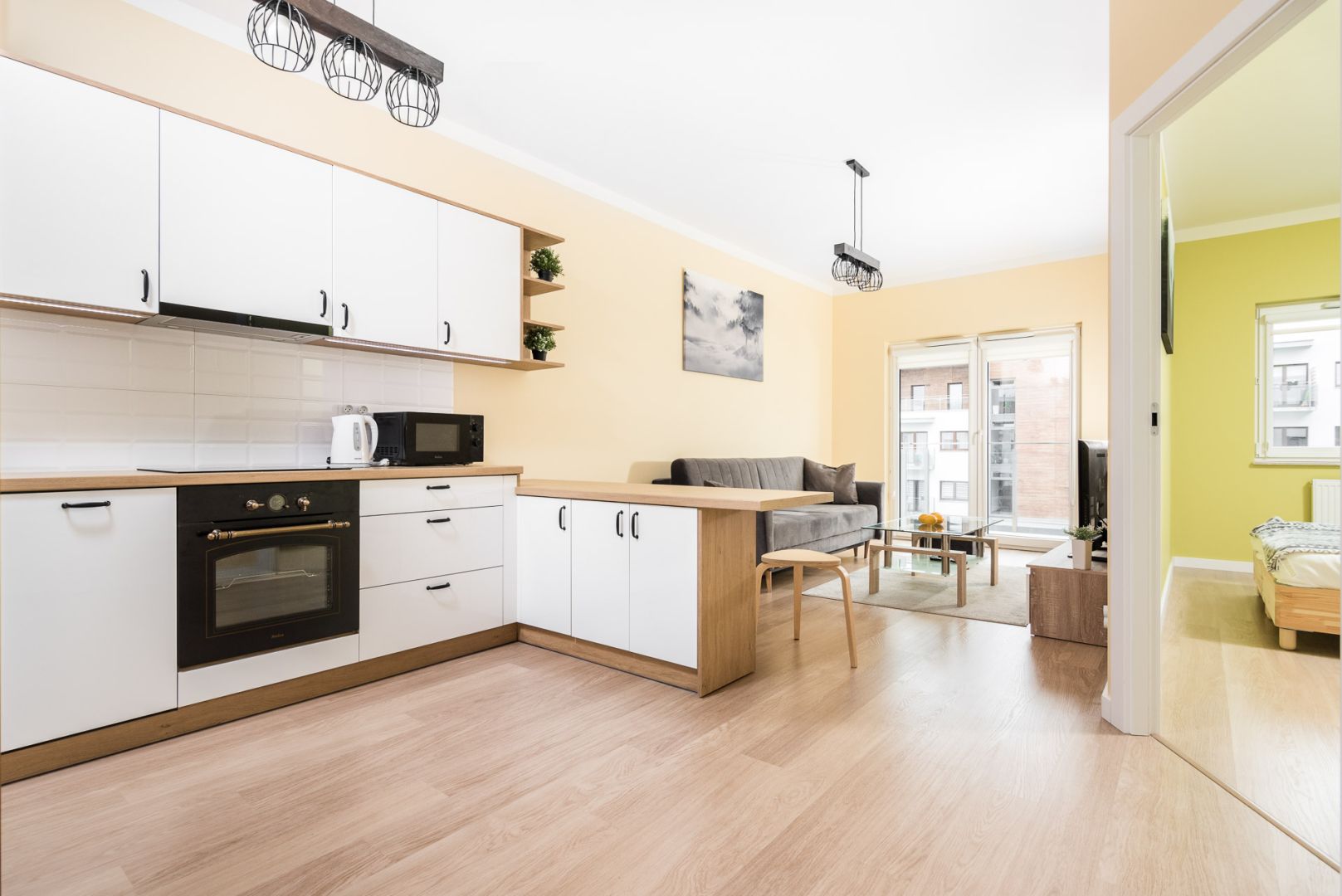 2 rooms | Bunscha Park | Garage | Available! - Apartment - Rent - Kraków, Ruczaj