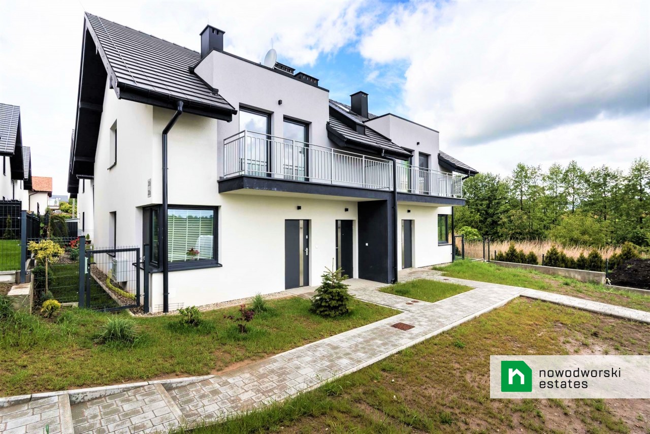 Mieszkanie w stanie deweloperskim z ogrodem na sprzedaż - Zielonki - Mieszkanie - Sprzedaż - Krakowski, Zielonki