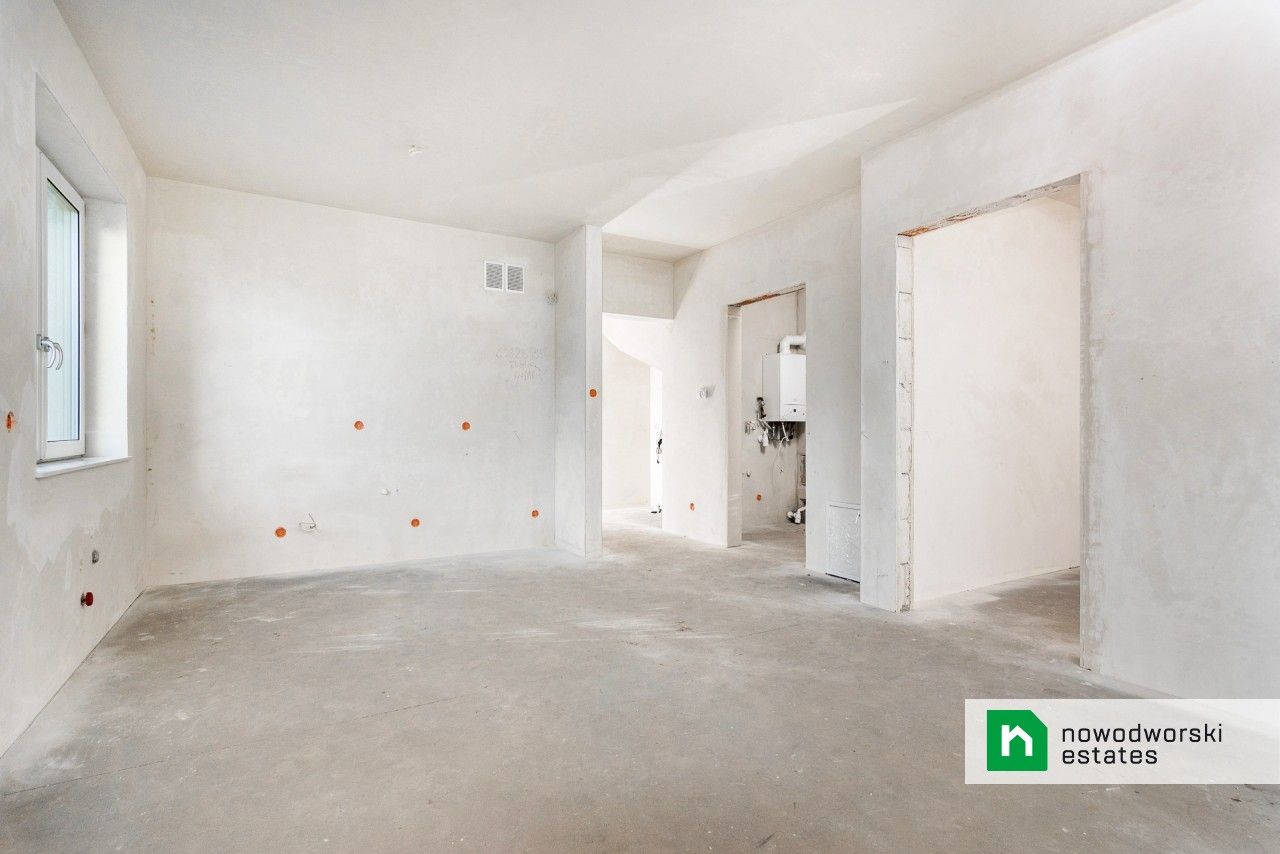 Mieszkanie w stanie deweloperskim z ogrodem na sprzedaż - Zielonki - Mieszkanie - Sprzedaż - Krakowski, Zielonki