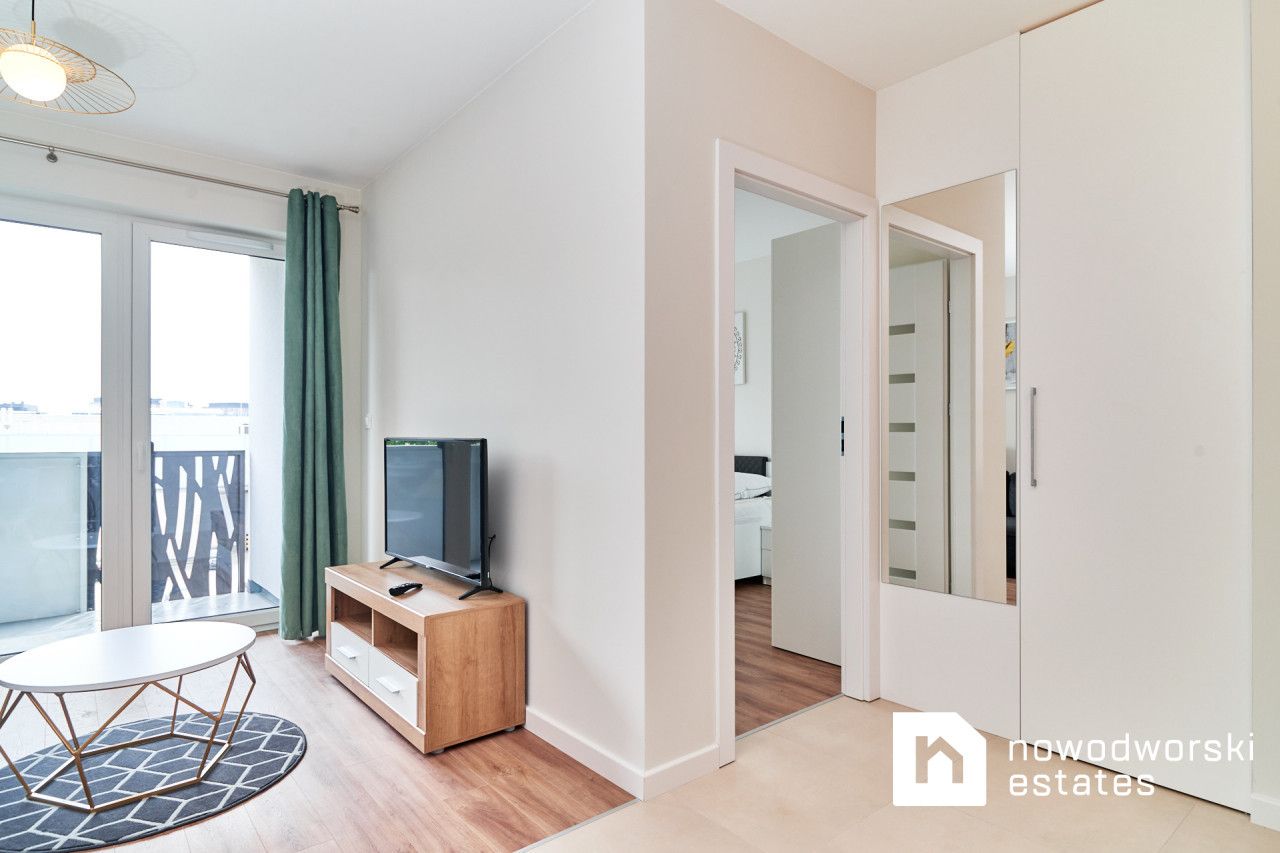 Modern 2-room apartment at Małopanewska street next to Magnolia - Apartment - Rent - Wrocław, Fabryczna / Gądów Mały