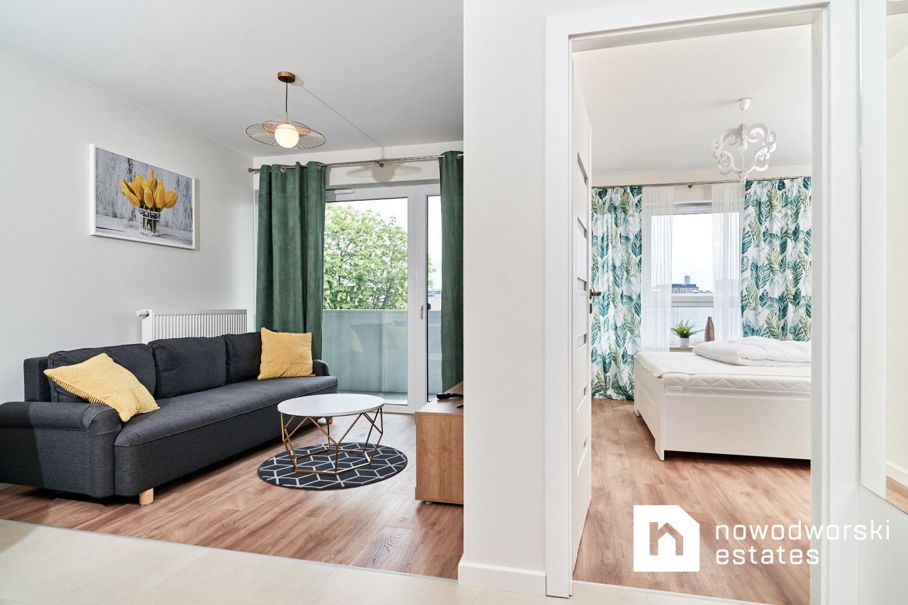 Modern 2-room apartment at Małopanewska street next to Magnolia - Apartment - Rent - Wrocław, Fabryczna / Gądów Mały