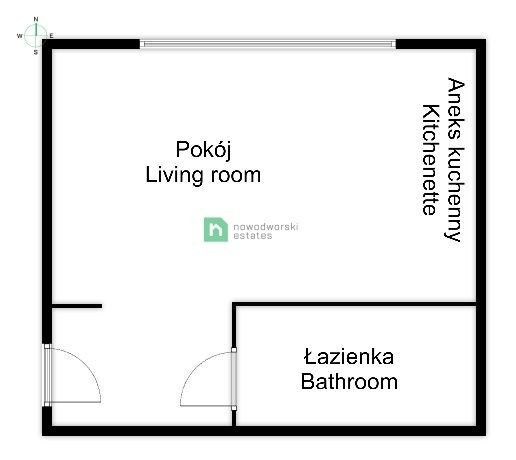 Kawalerka w centrum! - Mieszkanie - Wynajem - Wrocław, Krzyki / Przedmieście Oławskie