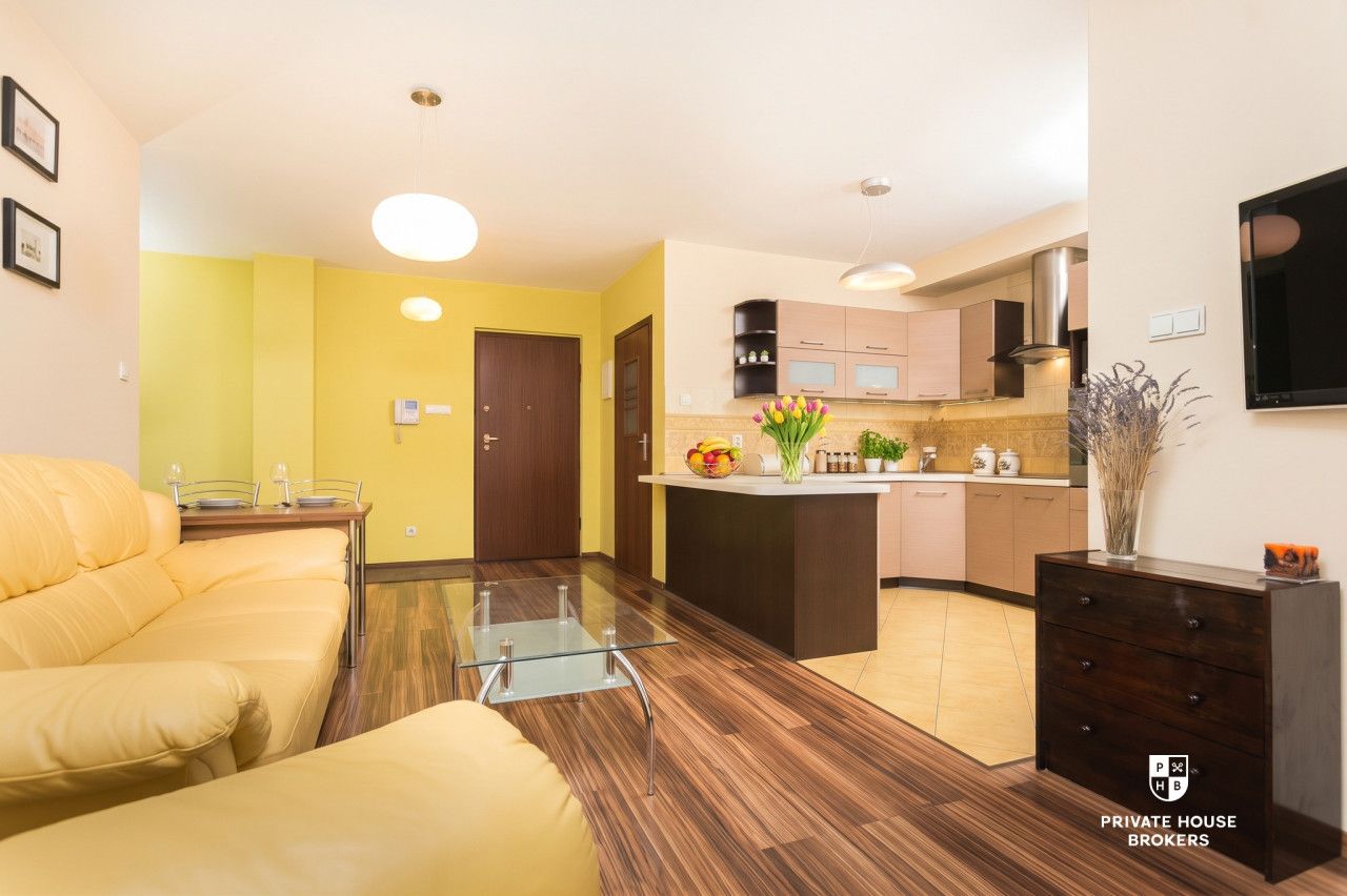Przestronne 2-pokojowe mieszkanie 58,83 m² z balkonem – Krowodrza Górka, ul. Krowoderskich Zuchów 16 (Torre Verona) - Mieszkanie - Wynajem - Kraków, Krowodrza / Prądnik Biały