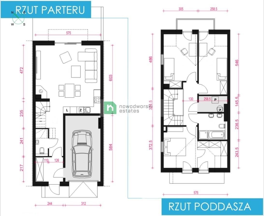 NOWE MIŁOSZYCE - dom w zabudowie szeregowej - Dom - Sprzedaż - Oławski, Jelcz-Laskowice / Miłoszyce