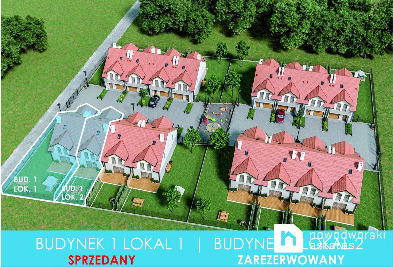 NOWE MIŁOSZYCE - dom w zabudowie szeregowej - Dom - Sprzedaż - Oławski, Jelcz-Laskowice / Miłoszyce