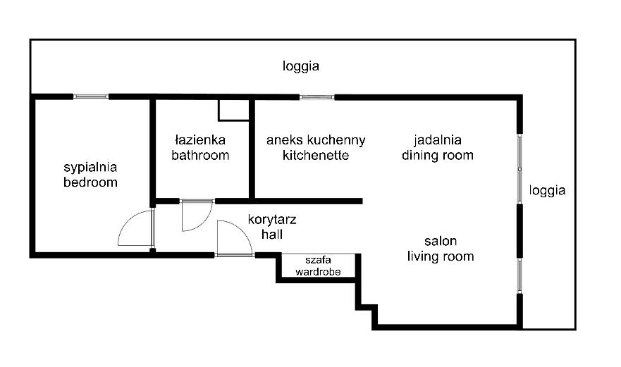 2-room flat with garden at the Wielicka Garden estate - Apartment - Rent - Kraków, Podgórze