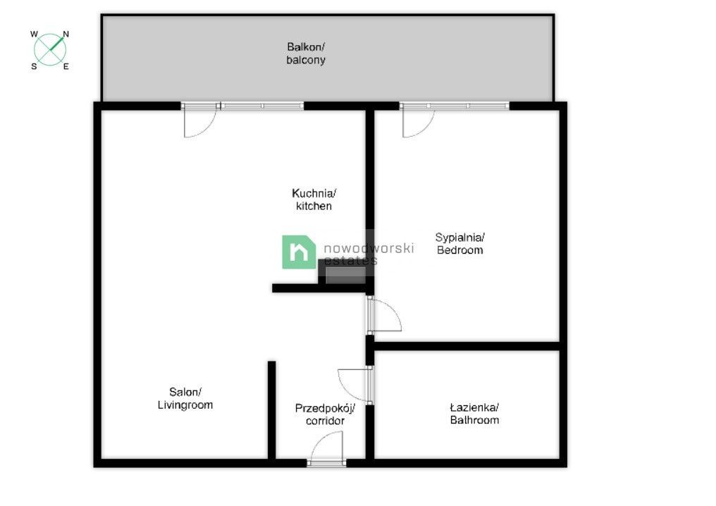 For rent 2 room apartment, Lema, Grzegórzki - Apartment - Rent - Kraków, Śródmieście / Grzegórzki