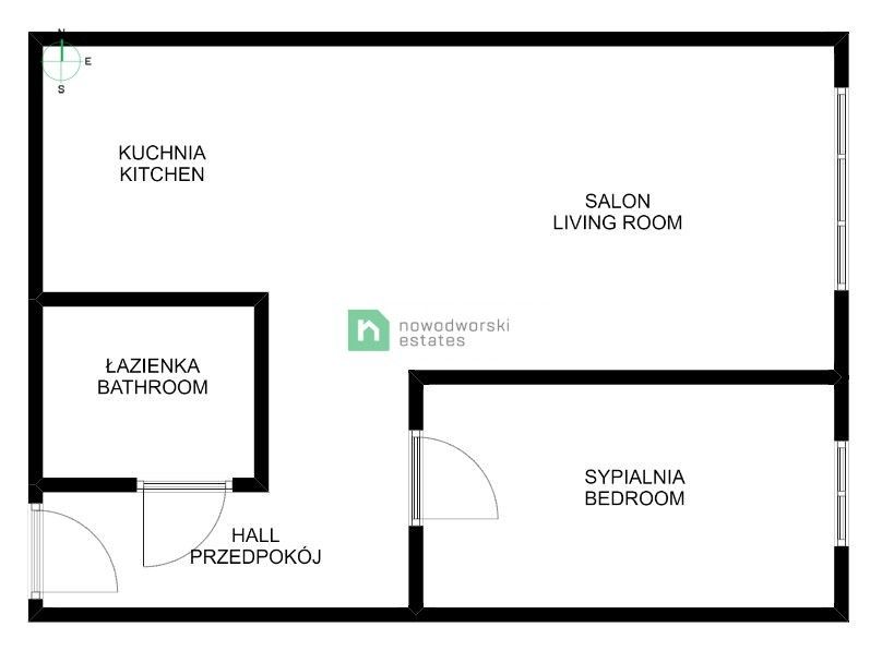 2-pokojowe mieszkanie przy ul Pużaka Radzikowskiego - Mieszkanie - Sprzedaż - Kraków, Krowodrza
