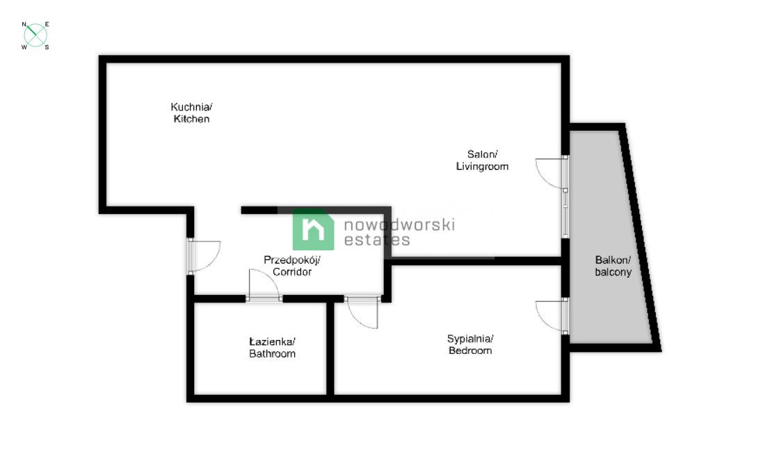 Na wynajem 2 pokojowe mieszkanie, Apartamenty Wielicka - Mieszkanie - Wynajem - Kraków, Podgórze / Bieżanów-Prokocim