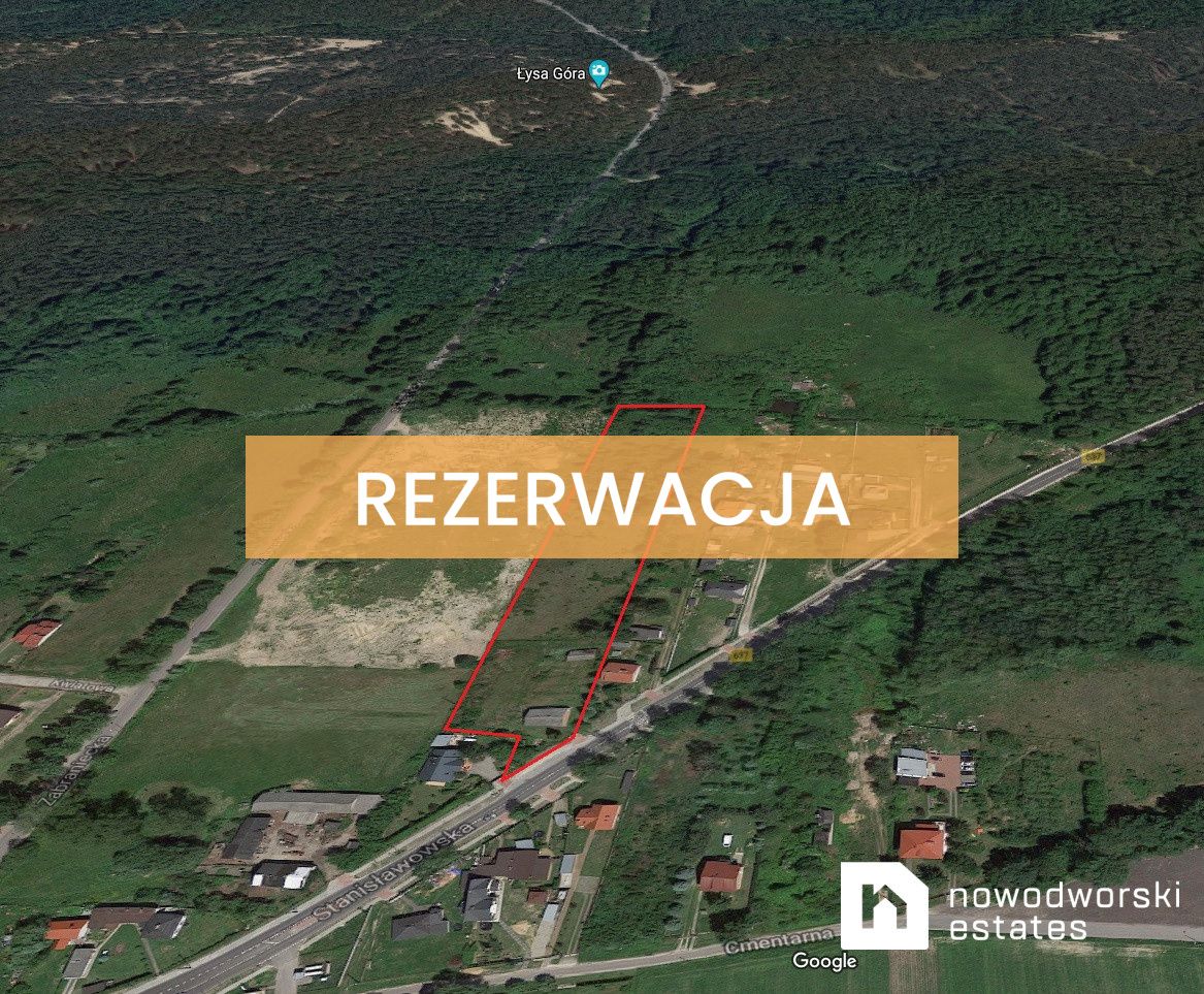 Działka inwestycyjna 1,25ha blisko natury - Działka - Sprzedaż - Miński, Halinów / Okuniew