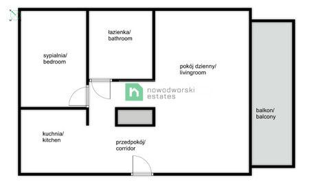 Do wynajęcia 2 pokojowe mieszkanie, ul. Glogera, Prądnik Biały - Mieszkanie - Wynajem - Kraków, Krowodrza / Prądnik Biały