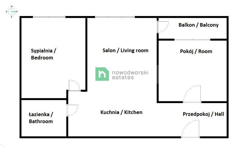 3-pok. mieszkanie (Podgórze, Płaszów, Zabłocie) - Mieszkanie - Wynajem - Kraków, Podgórze