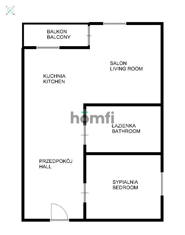 2-pokojowy apartament przy Gwiaździstej - Mieszkanie - Wynajem - Wrocław, Krzyki