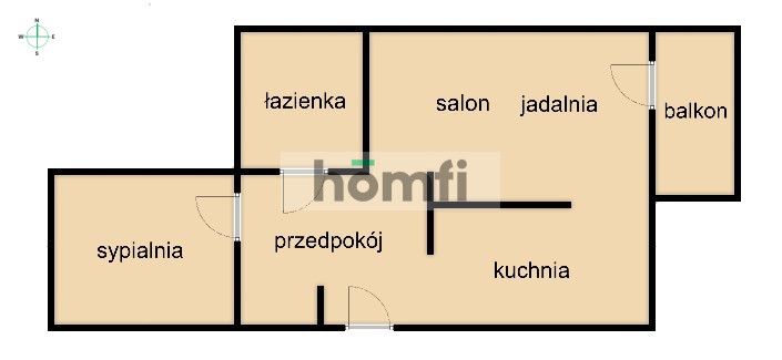 Przestronne - 2 pokojowe mieszkanie na Żoliborzu - Mieszkanie - Wynajem - Warszawa, Żoliborz