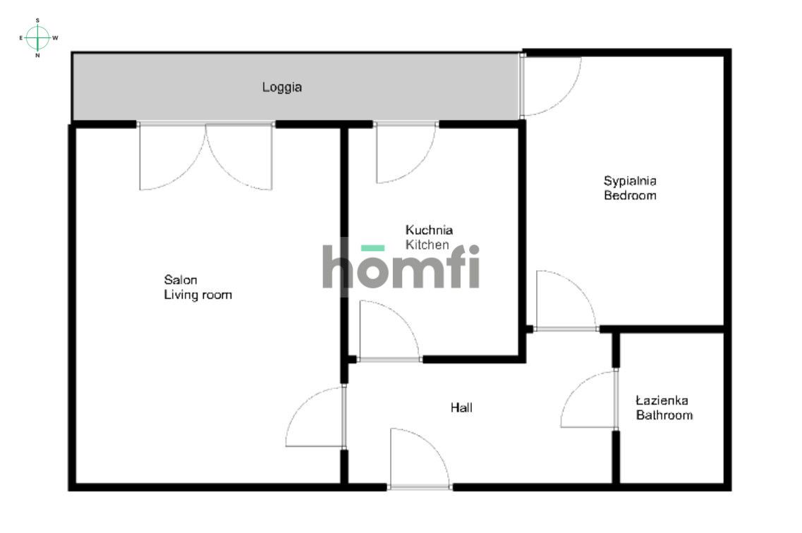 2 room apartment on Legnicka street - Apartment - Rent - Wrocław, Fabryczna