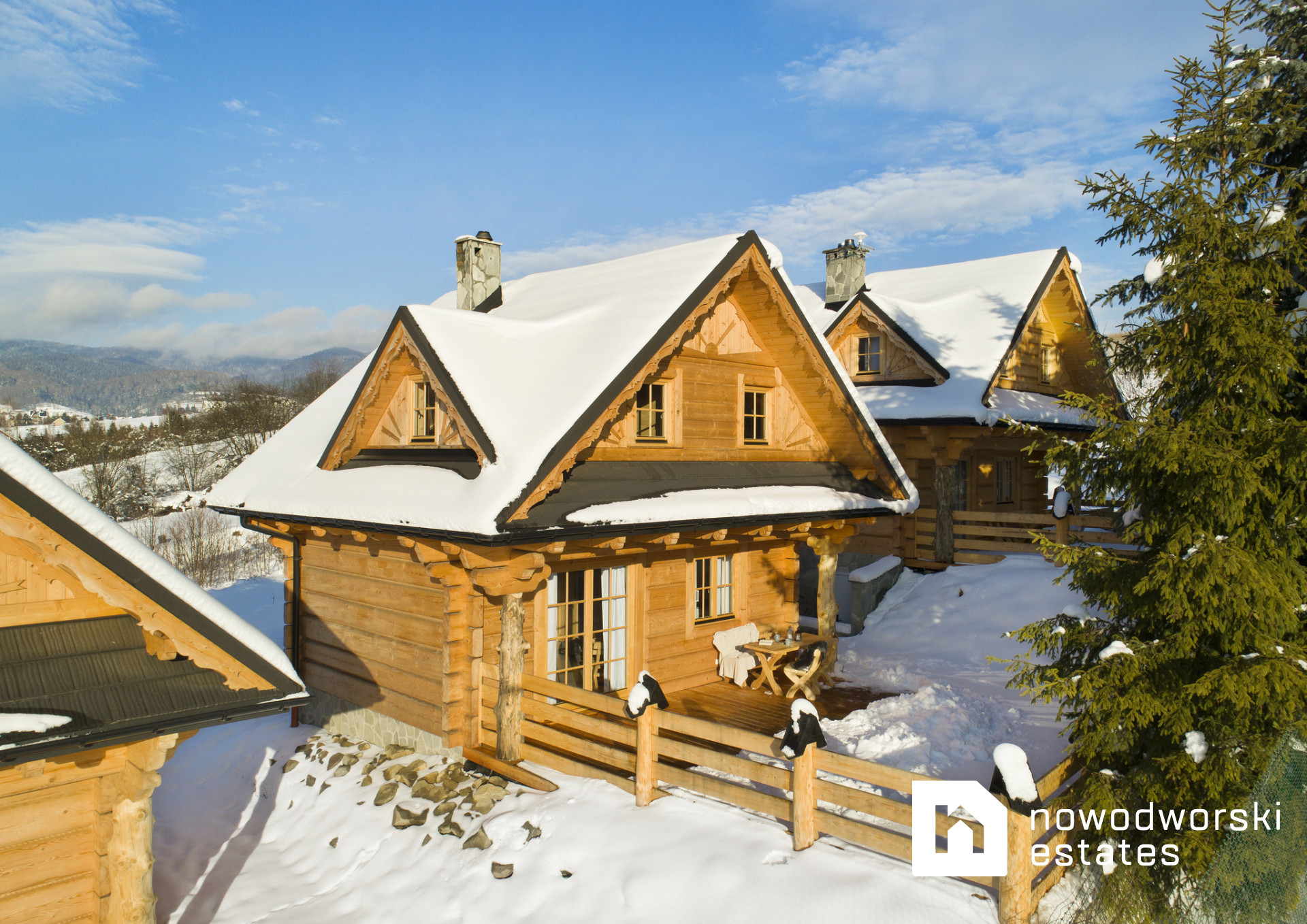 Domek z bali nad jeziorem Czorsztyńskim - Dom - Sprzedaż - Nowotarski, Czorsztyn / Kluszkowce