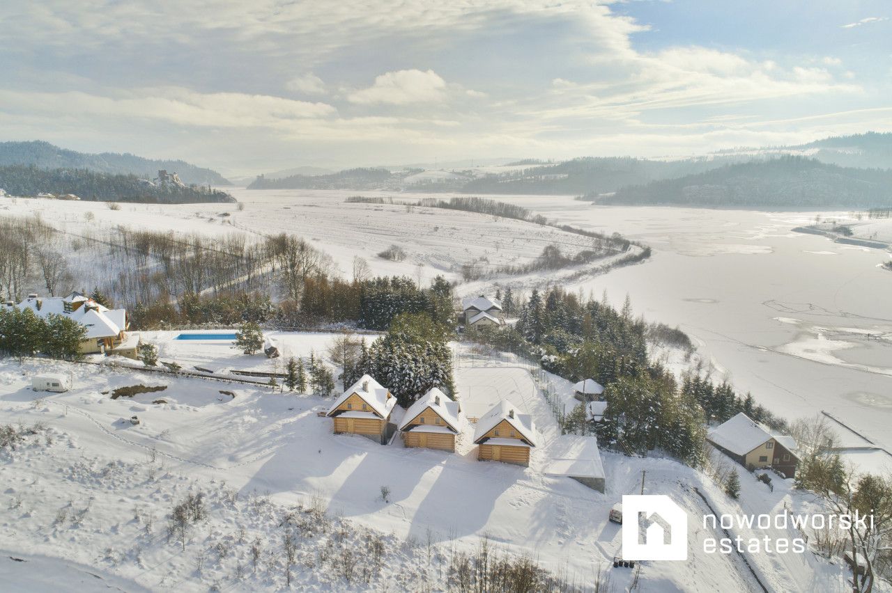 Domek z bali nad jeziorem Czorsztyńskim - Dom - Sprzedaż - Nowotarski, Czorsztyn / Kluszkowce