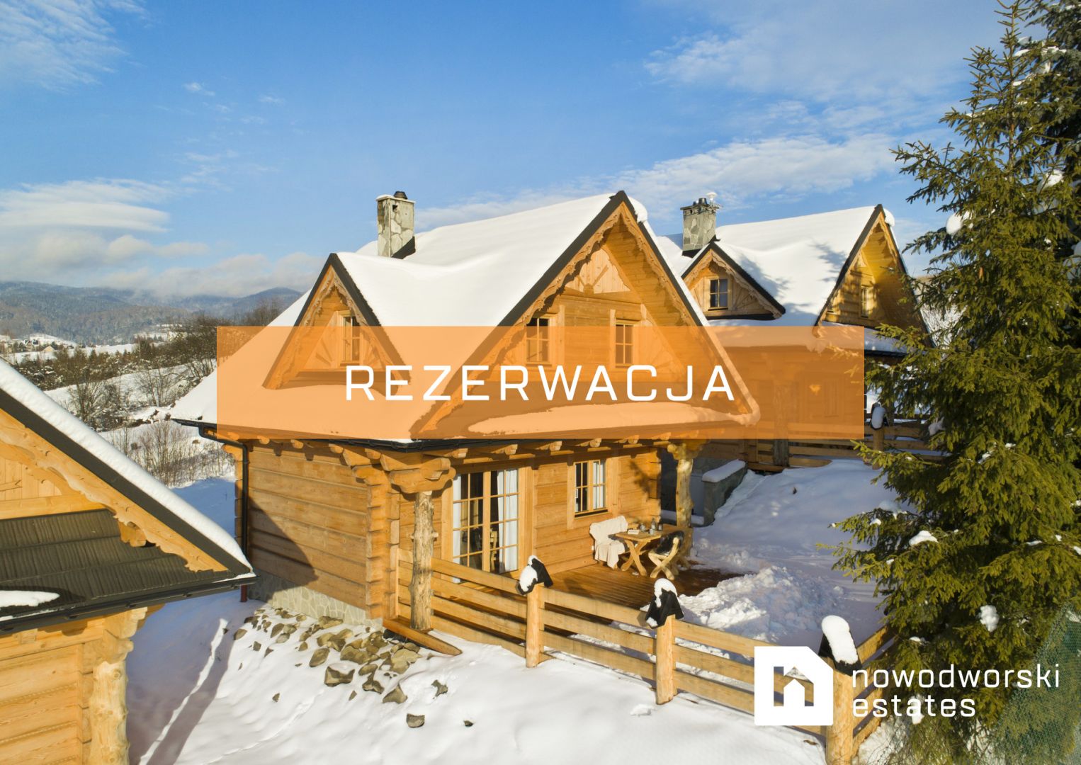 Domek z bali nad jeziorem Czorsztyńskim - Dom - Sprzedaż - Nowotarski, Czorsztyn / Kluszkowce