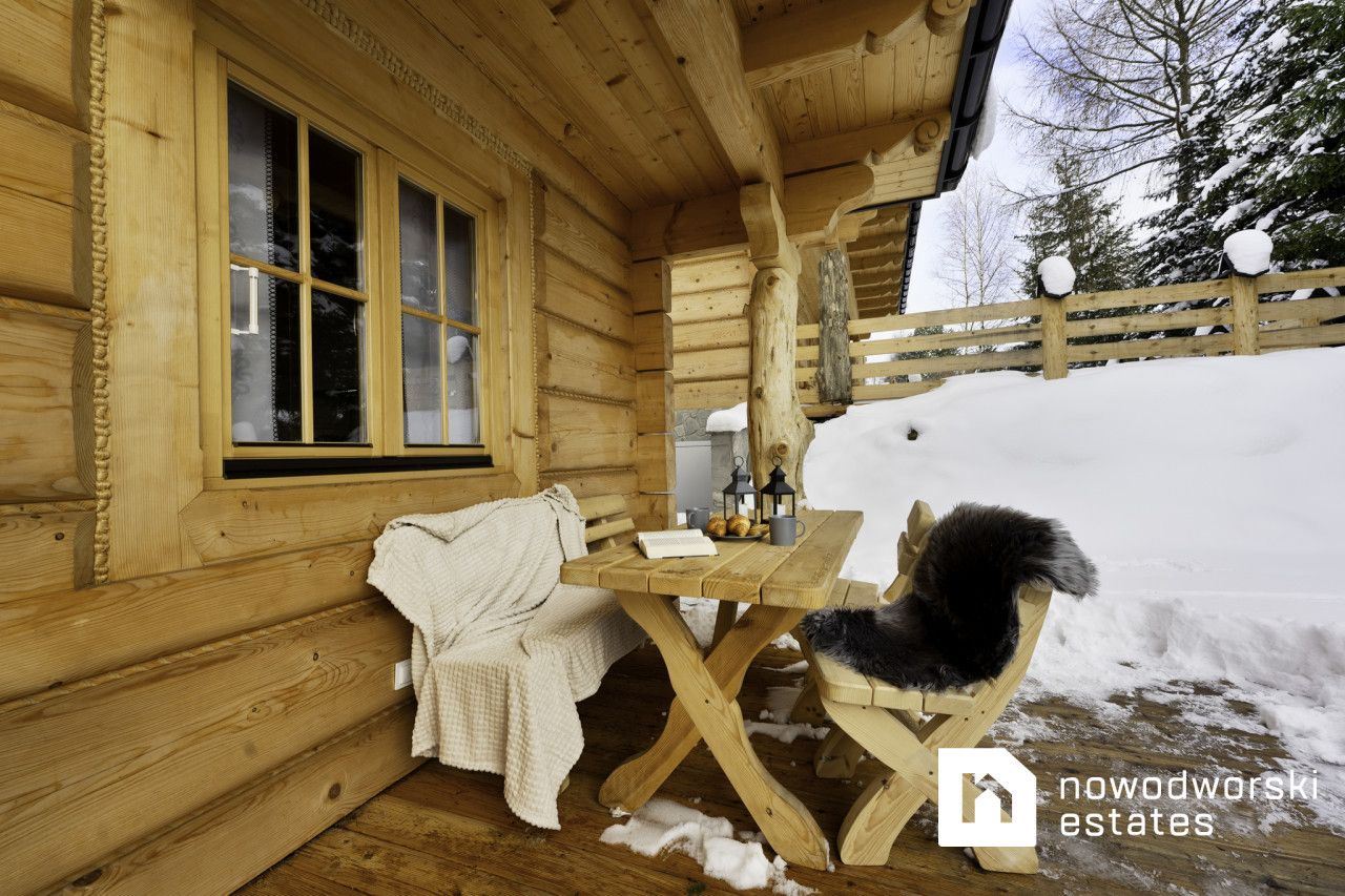 Domek z bali nad jeziorem Czorsztyńskim - Dom - Sprzedaż - Nowotarski, Czorsztyn / Kluszkowce