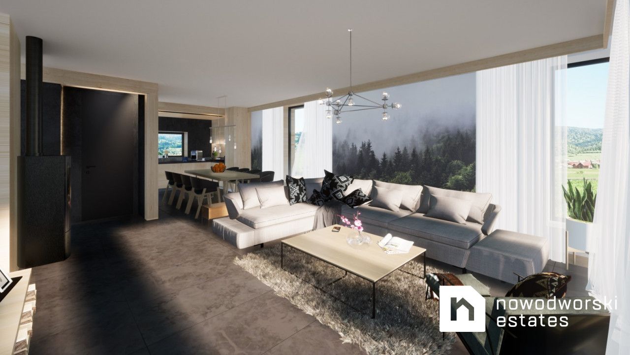 House on Lake Czorsztyńskie with a view of the Tatra Mountains - House - Sale - Nowotarski, Czorsztyn / Kluszkowce