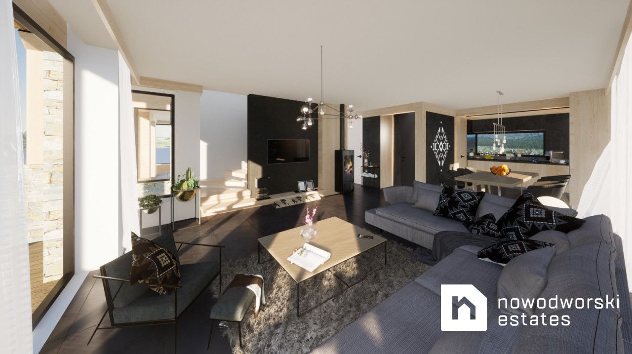 House on Lake Czorsztyńskie with a view of the Tatra Mountains - House - Sale - Nowotarski, Czorsztyn / Kluszkowce