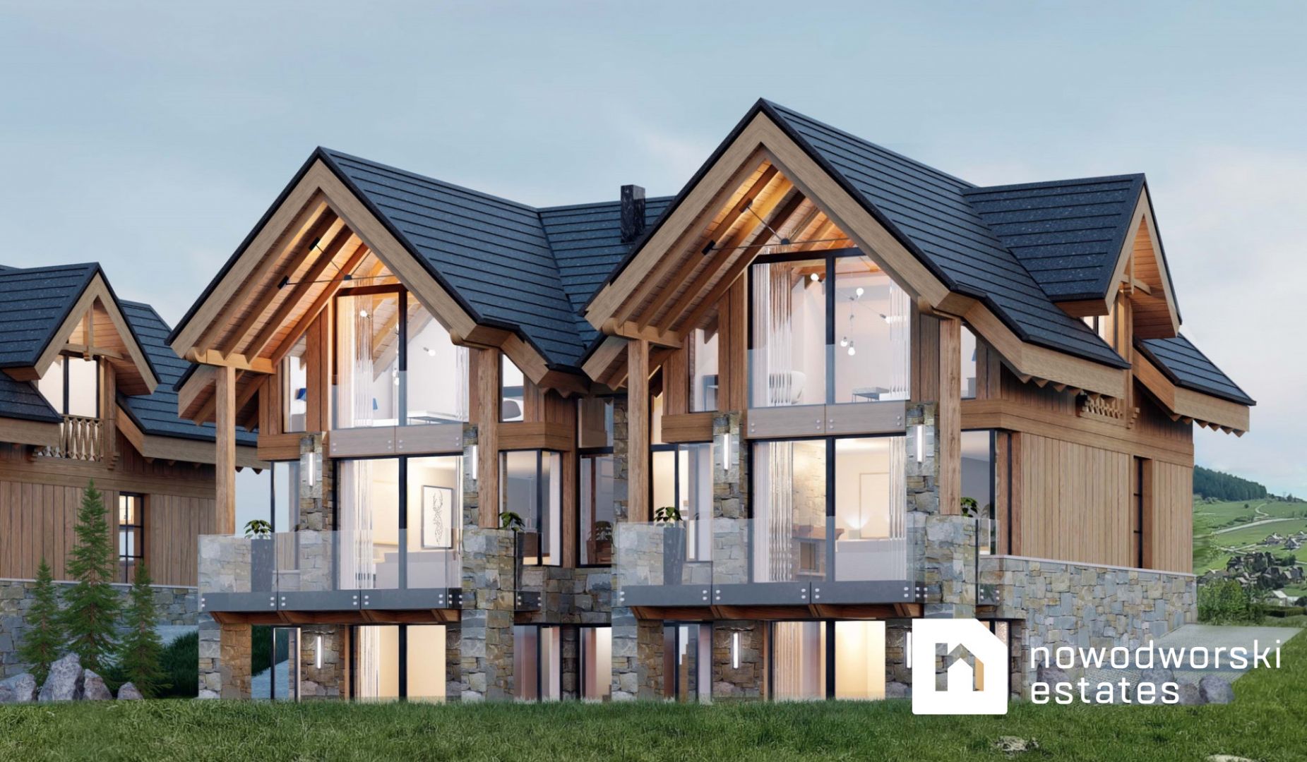 House on Lake Czorsztyńskie with a view of the Tatra Mountains - House - Sale - Nowotarski, Czorsztyn / Kluszkowce