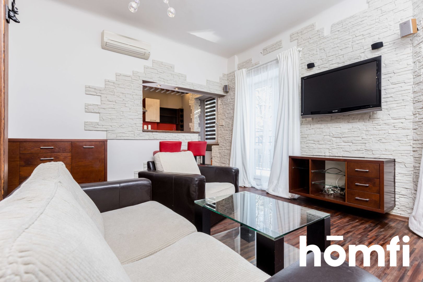 Atmospheric studio apartment with a mezzanine in a tenement house in Old Mokotów. - Apartment - Rent - Warszawa, Mokotów