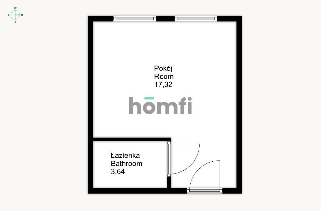 Studio on Legnicka street - Apartment - Rent - Wrocław, Fabryczna / Pilczyce