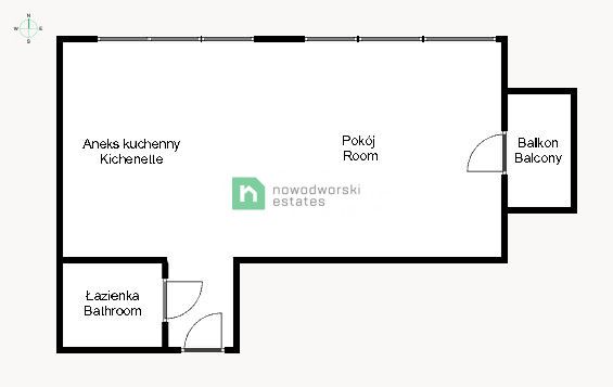 Piękna kawalerka przy Armii Krajowej - Mieszkanie - Wynajem - Kraków, Krowodrza