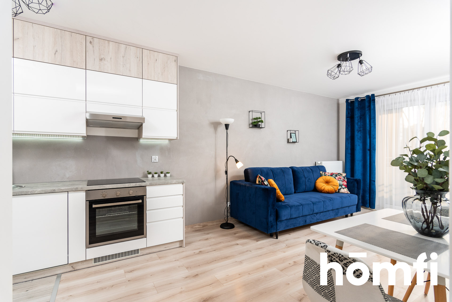 New, one bedroom apartment with a view to Park - Apartment - Rent - Kraków, Podgórze