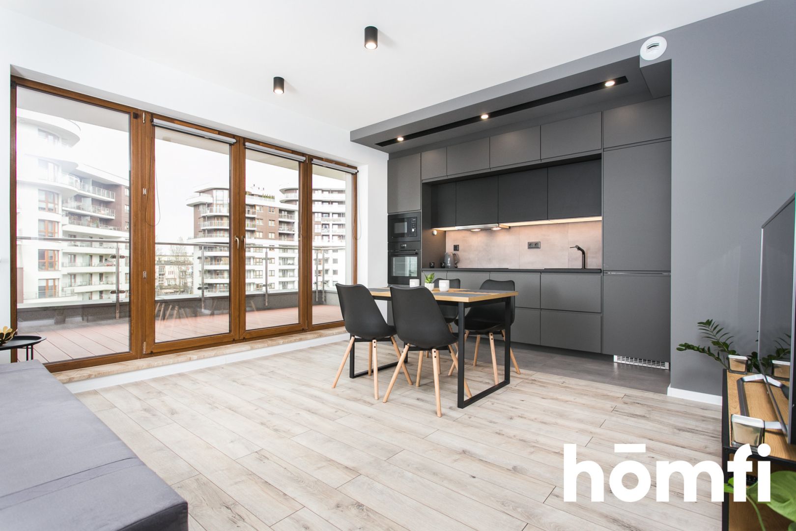 3-Pok. Mieszkanie 55m2 | Grzegórzki Park | Nullo - Apartment - Rent - Kraków, Śródmieście / Grzegórzki