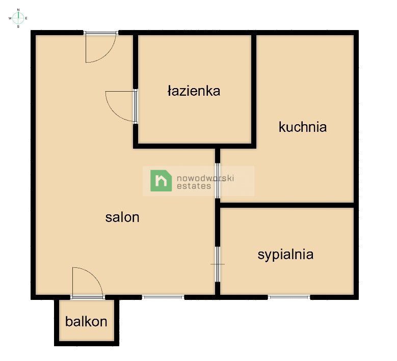 Beautiful 2 rooms in good location - Квартира - Оренда - Warszawa, Praga-Południe