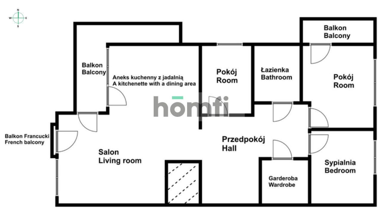 Nowa cena - Słoneczny apartament 4 pok. - Mieszkanie - Wynajem - Poznań, Stare Miasto / Naramowice